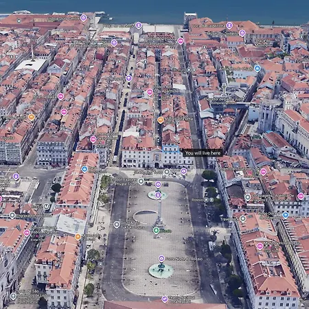 Mbird Rossio Square Belvedere 3br Апартаменты